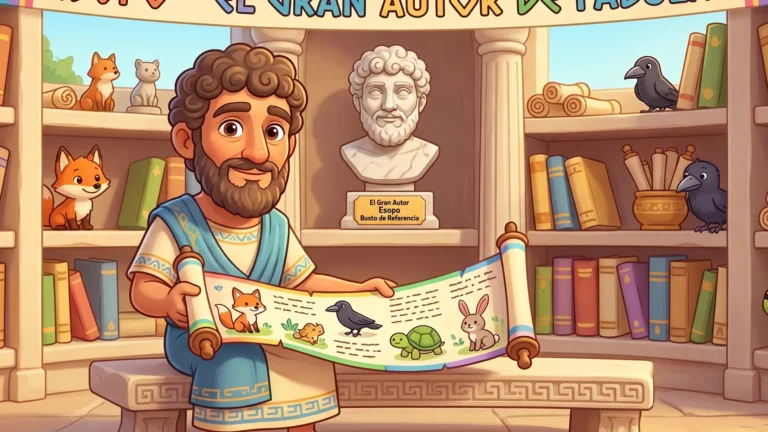 Biografía de Esopo para niños